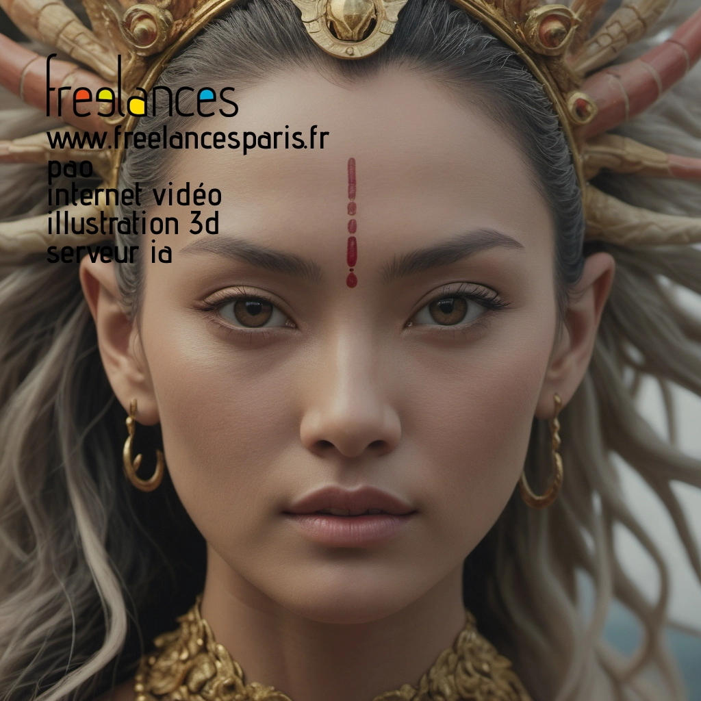 Pao mise en page internet vidéo illustration 3d serveur IA générative AI freelance paris studio de création magazines 8lil5y90